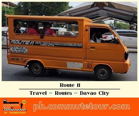 davao city jeepney routes list|Commute Davao.